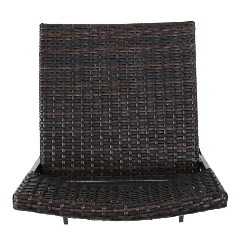Paire de jardin - Pliable, siège de style moderne pliable, 2 chaises d'extérieur