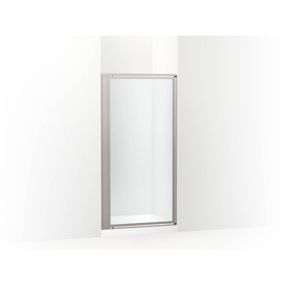 Attend 69" H Pivot Shower Door With 1/8"-Thick Glass