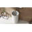 Badeloft Stone Resin Freestanding Pedestal Bathroom Sink SB-03-G in Glossy White-35943463