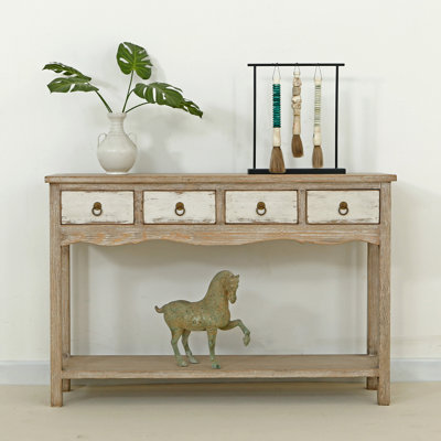 48'' W Solid Wood Console Table