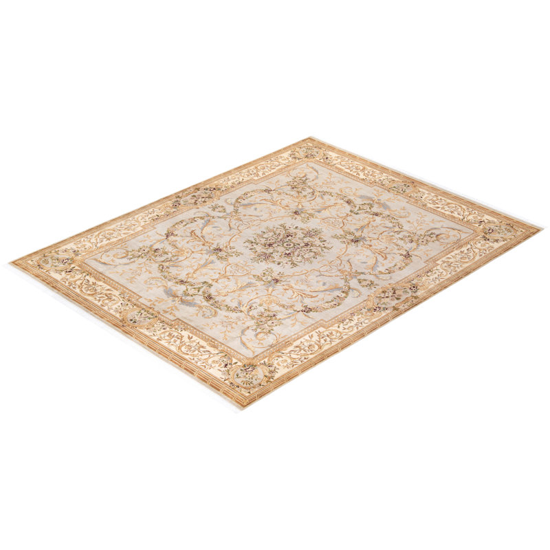Classic One-of-a-Kind 8' 2" X 10' 6" Hand Knotted Area Rug