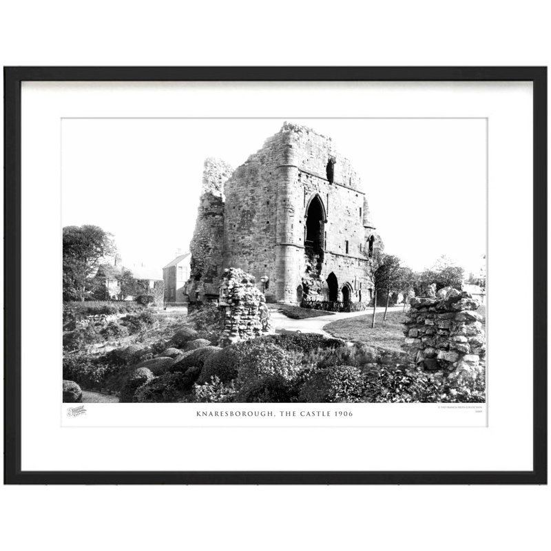 Knaresborough, The Castle 1906 - Single Picture Frame Print, 45cm H x 60cm W x 2.3cm D