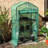 27" W x 19" D Outdoor Portable 3-Tier Growing Rack Greenhouse with Green Cover