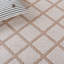 Rectangle Carpen Geometric Machine Woven Jute/Sisal/Cotton Area Rug in Ivory/Natural-791577366