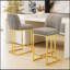 Ensemble de 2 chaises de bar de style moderne, tabourets hauts confortables et flexibles pour bars, restaurants ou comptoirs de cuisine