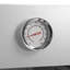 Smoker 80cm with galvanized steel glass