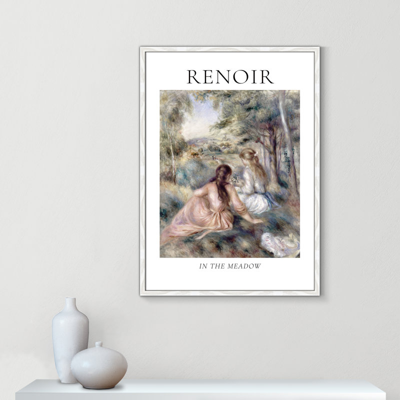 Collection «Old the prairie» par Auguste Renoir, Cadre photo blanc, Non, H 35,5 po x l 25,5 po x P 0,75 po