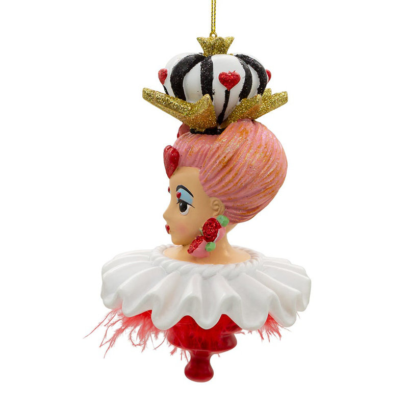Ornement «Queen of Hearts» Hollywood Hats