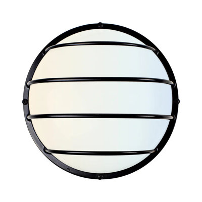 Luminaire utilitaire à cloison à DEL utilitaire, lentille en résine résistante aux rayons UV, 120V triac gradable blanc 800 lumens CCT réglable 3000K / 4000K / 5000K
