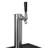 EdgeStar 3.2 Cubic Feet Silver Single Tap 5 Gal Keg Freestanding Kegerator with Door Lock and Adjustable Temperature