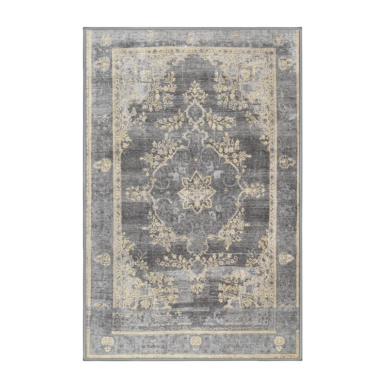 Heinrike Oriental Indoor Rug, Rectangle 5' x 7'