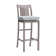 Croquet Teak Outdoor 30'' Bar Stool with Cushion