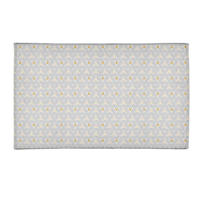 Chenille Geometric Indoor Rug