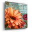 «Rouge from the garden 2» par Art Licensing Studio, art mural en verre acrylique, 24 po x 24 po-50469647
