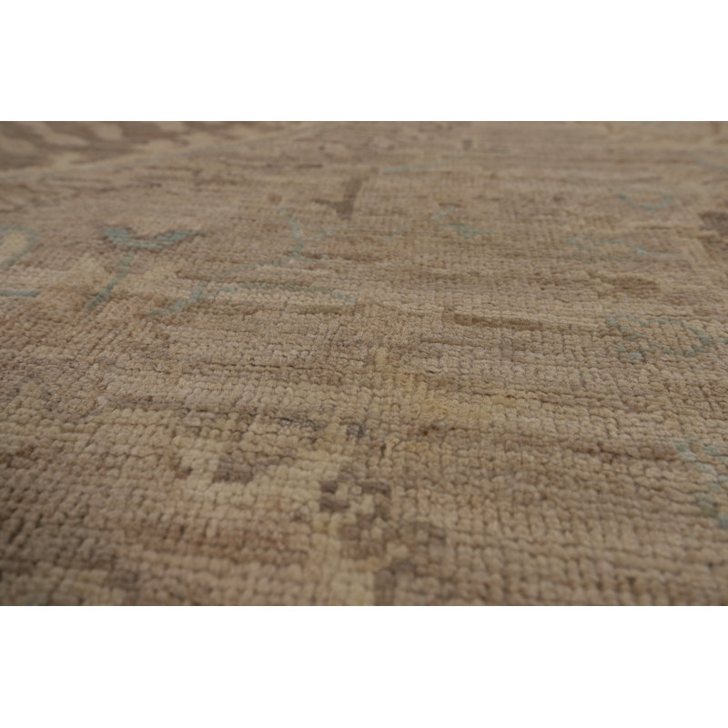Vegetable Dye Oushak Turkish Area Rug