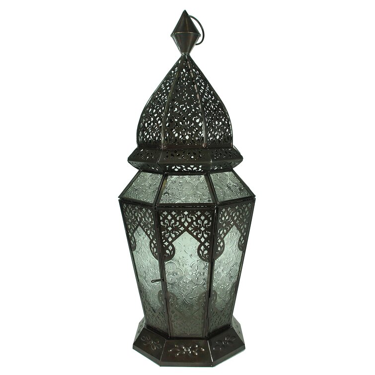 Metal and Glass Lantern