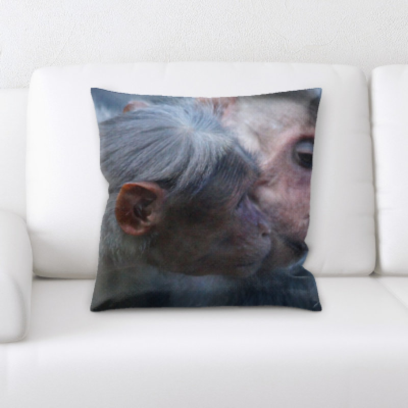 Microsuede Throw Pillow