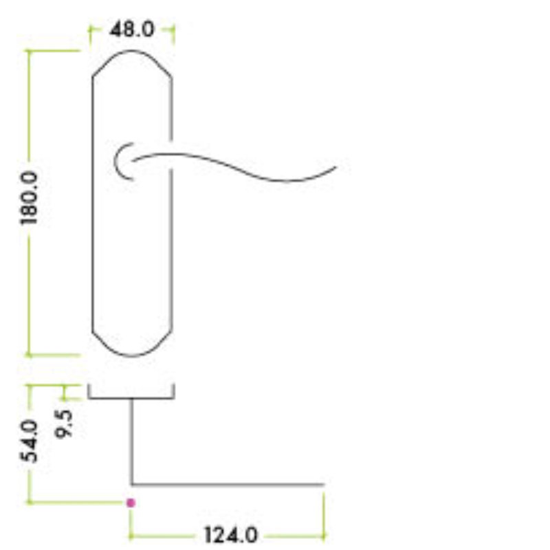 Dekou Lock Door Handle
