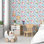 Rouleau de papier peint pelez et collez 8,5 pi x 24 po Kudolo Child Like Unicorns
