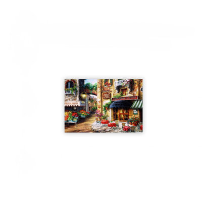 Abstract Buon Appetito Print Canvas Wall Art 24 X 20 In