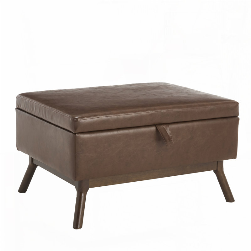 Storage Ottoman,Coffee Table, Brown