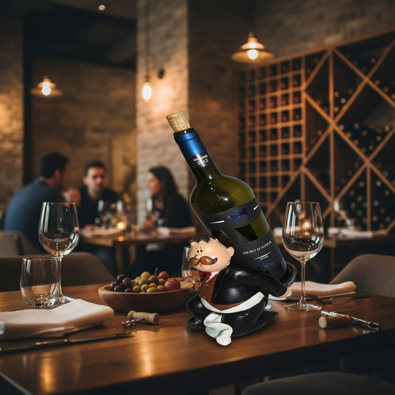 Support à vin de table pour 1 bouteille Charest