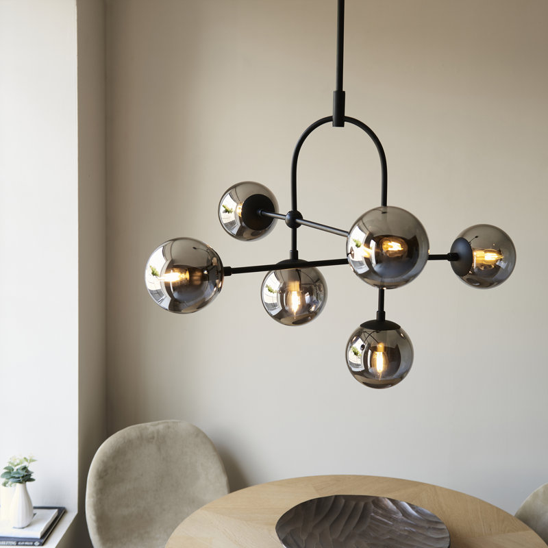 Cadel Glass Semi Flush Mount