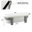Raye Large Versatile Fabric-Upholstered Storage Ottoman Bench with Durable Construction and Stylish Design-1514098819