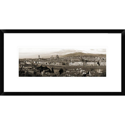 Panoramic View of Florence by Vadim Ratsenskiy Framed Photographic Print