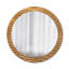 Huldar Glass Flat Wall Mirror