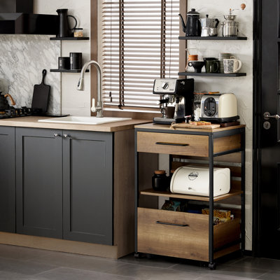 Princetown Wood Bar Cart