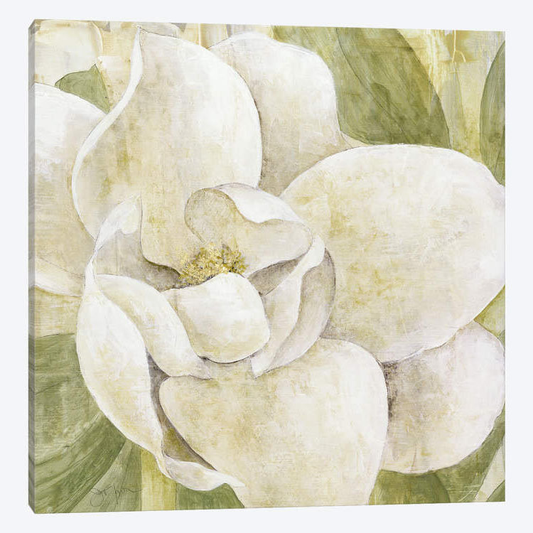 « magnolia dolce », impression sur toile, H 12 po x l 12 po x P 0,75 po