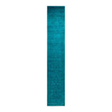 Overyed One-of-a-Kind Runner 2'5" X 14'3" Hand Knotted Area Rug