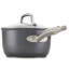 Anolon Accolade Forged Hard Anodized Nonstick Induction Sauce Pan with Lid, 2.5 Quart