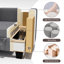 Fabric Corner Sectional-517430280-517430282-523537530