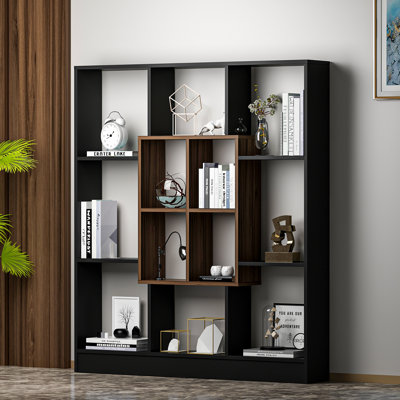 Rosenstein 151.8cm H x 135cm W Standard Bookcase