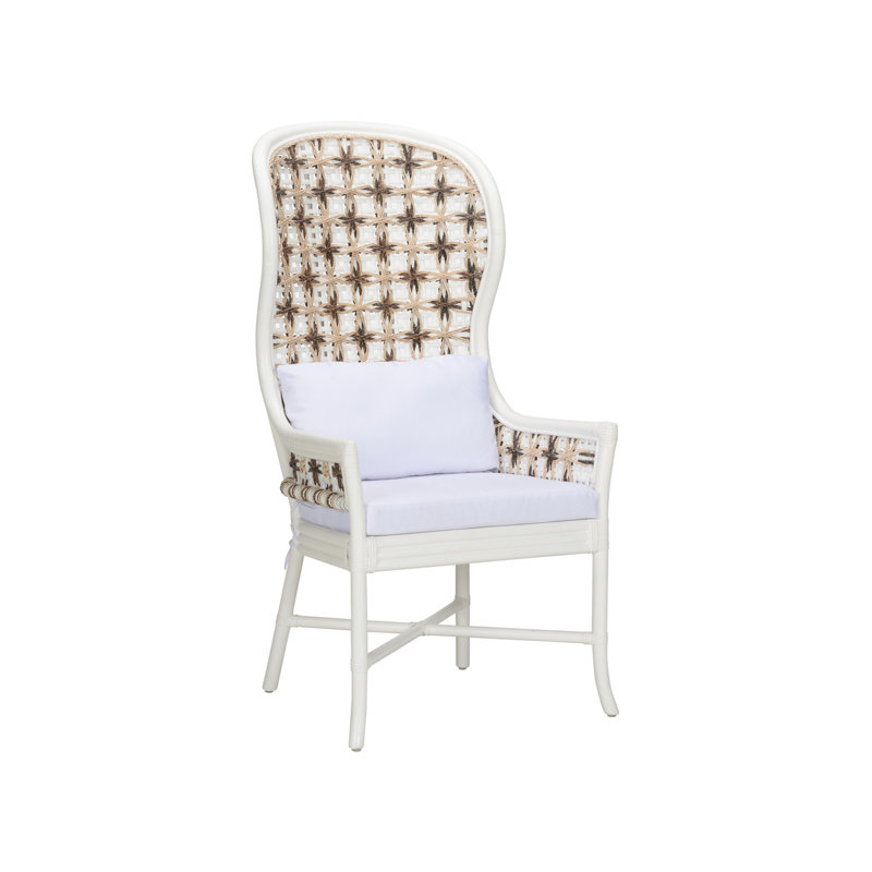 Chaise avec accoudoirs Bianco