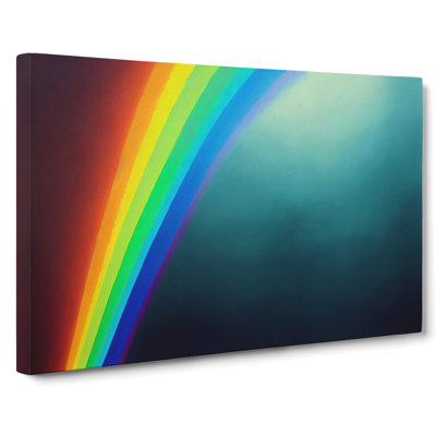 Rainbow New Realism - Wrapped Canvas