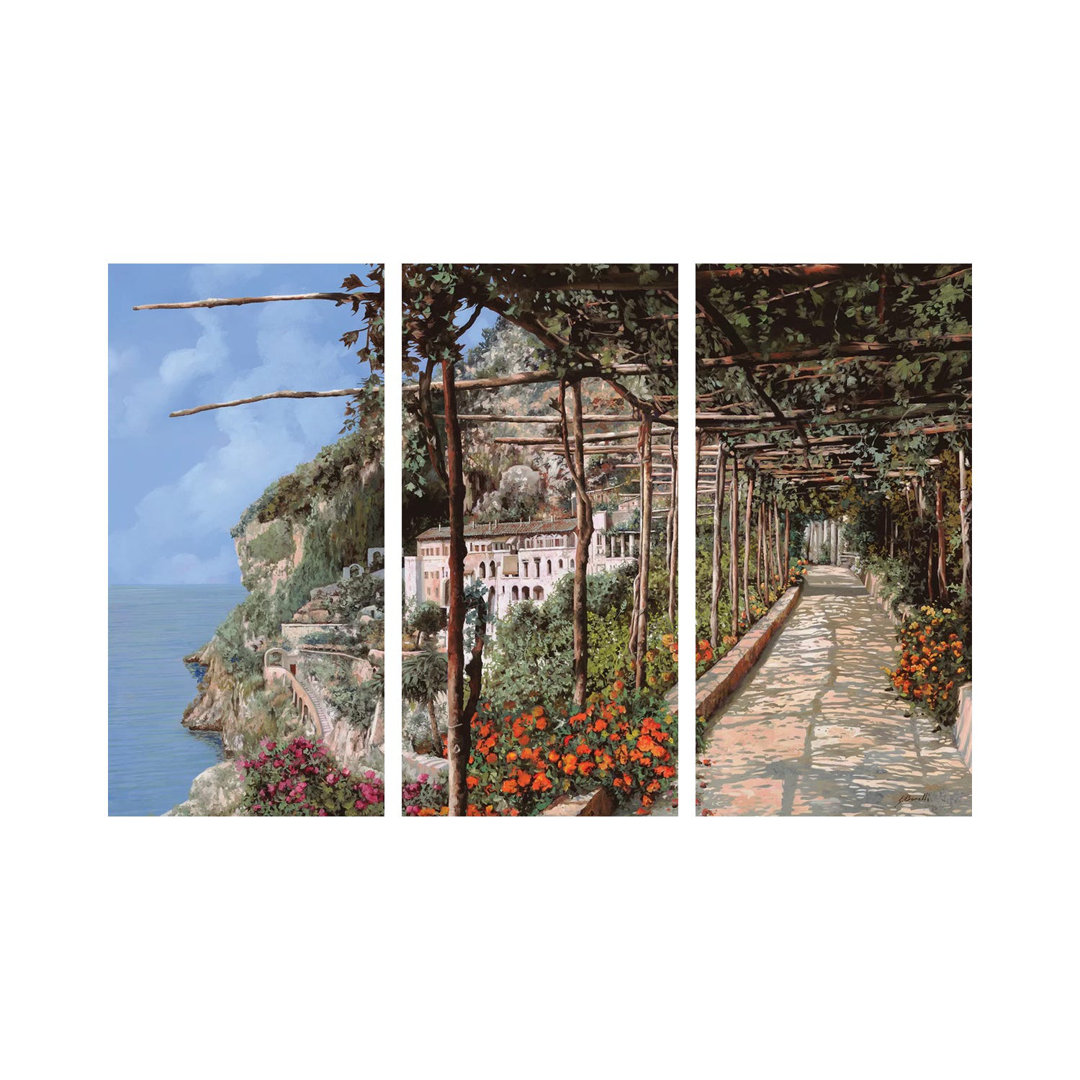 L'Albergo Dei Cappuccini Amalfi von Guido Borelli - Galerie-verpackte Leinwand Giclée auf Leinwand