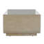 Table basse moderne en verre Maeva