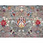 Tapis unique 14 pi 10 po x 20 pi 8 po gris