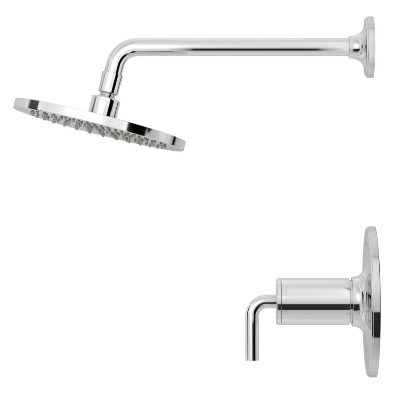 TENET Tub & Shower Faucet, Polished Chrome