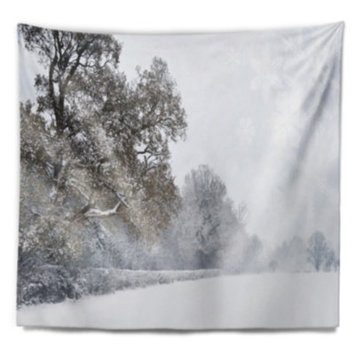 Landscape Polyester Tapestry