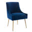 Chaise d'appoint en velours l 22 po Johileny-1011543624
