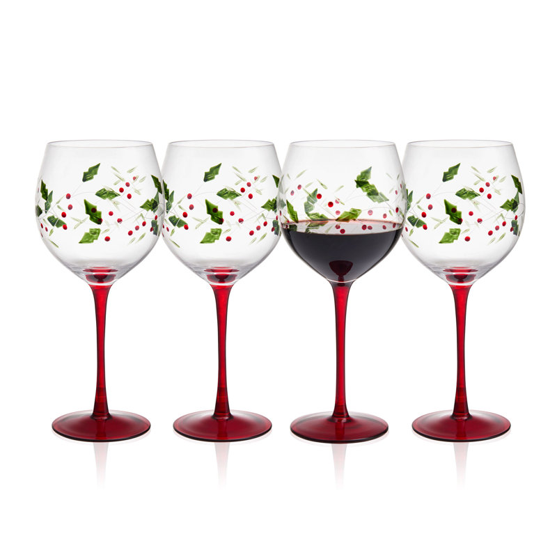 Pfaltzgraff Winterberry 13 oz. Wine Goblets