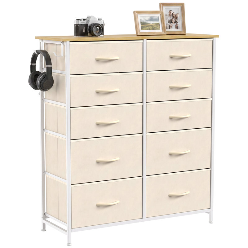 80 cm W Chest of 10 Drawers