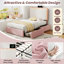 Metal Storage Bed
