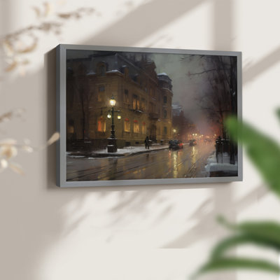 «Chirstmas Art» - CCCCLX - Reproduction encadrée - Restickable