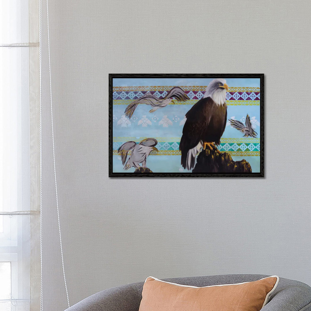 Weißkopfseeadler von Rebeca Fuchs - Galerie-verpackte Leinwand Giclée