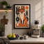 Folk Art Fox Scandinavian - Wrapped Canvas-161714142-161714150